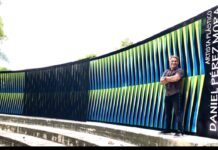 Arte que evoca un baile pleno de sensaciones y color